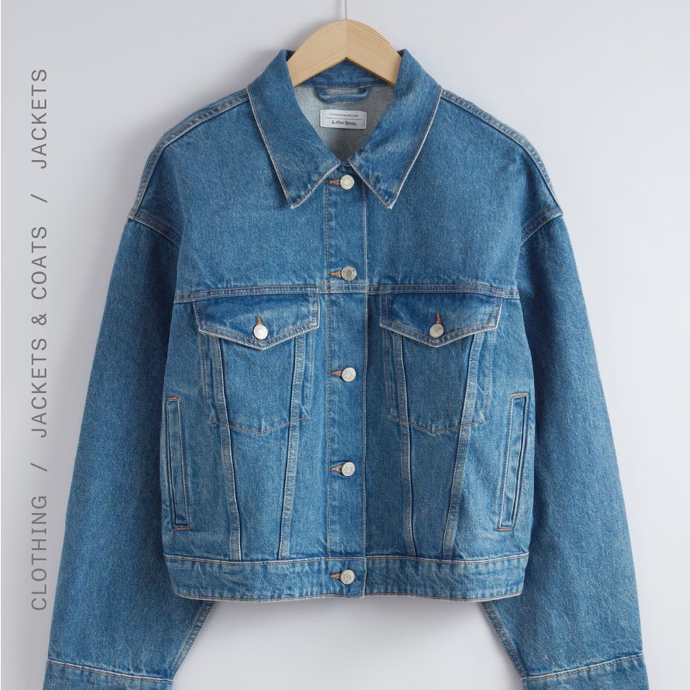 & Other Stories boxy denim jacket